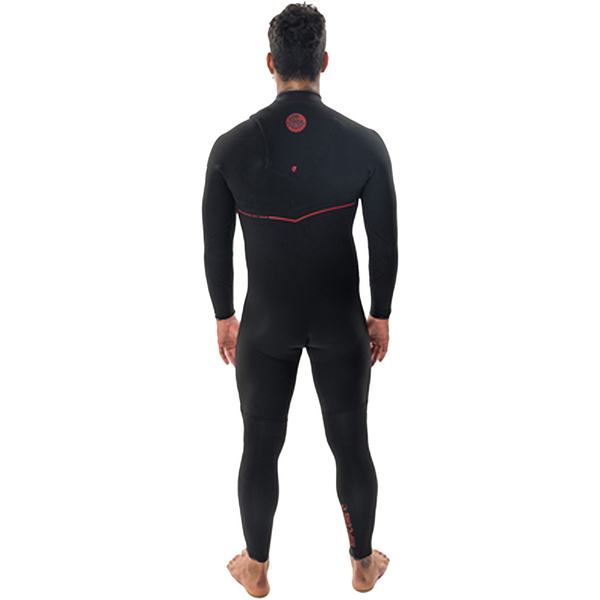 2025 Rip Curl Mens Flashbomb Fusion 5/3mm Zip Free Våddragt 163MFS - Black